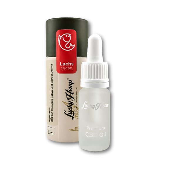 Huile CBD de saumon