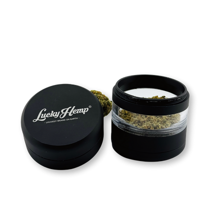 Broyeur Lucky Hemp® avec fenêtre de visualisation