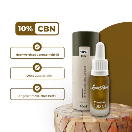 10% CBN Oil Oils Lucky Hemp