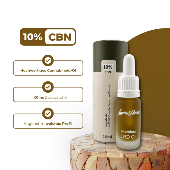 10% CBN Oil Oils Lucky Hemp