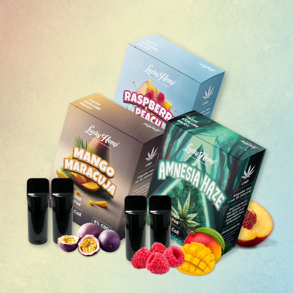 Pack de vapoteuses fruitées