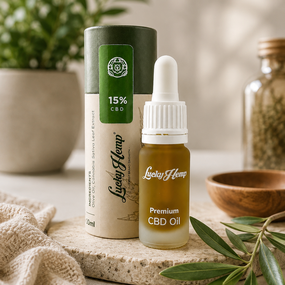 15% d'huile de CBD à full spectrum