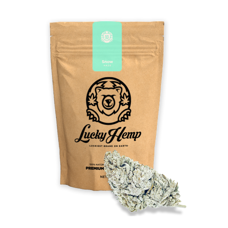 Snow Haze® 41% CBD ecopack flowers Lucky Hemp   